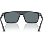 RB2222, Black/Dark Blue Polarised Glass Lenses 57 Eye Size