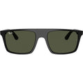 RB2222, Black/Green Glass Lenses 55 Eye Size