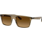 RB2222, Striped Green/Brown Gradient Glass Lenses 57 Eye Size