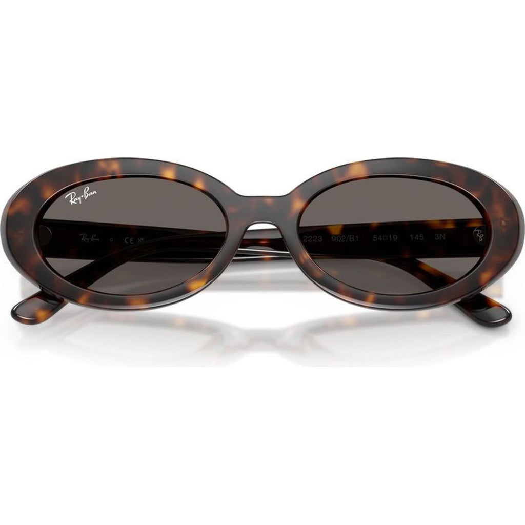 RB2223, Havana/Dark Grey Glass Lenses