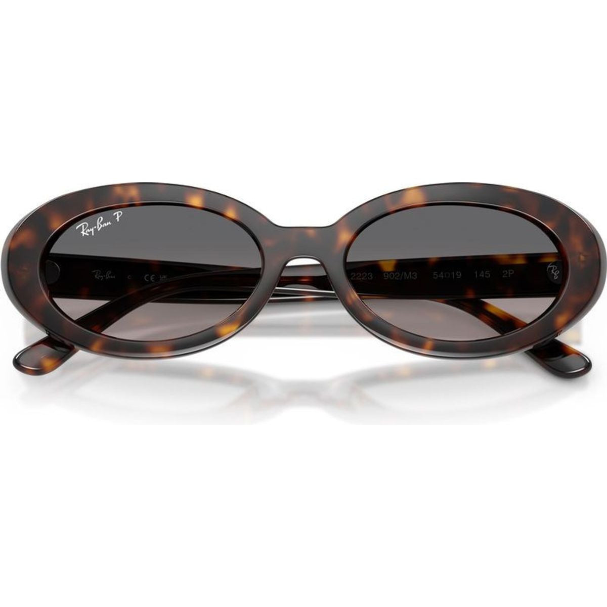 RB2223, Havana/Grey Gradient Polarised Glass Lenses