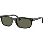 RB2224, Black/Green Polarised Glass Lenses 57 Eye Size
