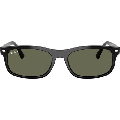 RB2224, Black/Green Polarised Glass Lenses 60 Eye Size
