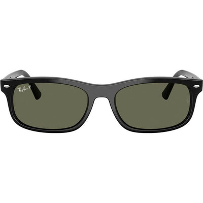 RB2224, Black/Green Polarised Glass Lenses 57 Eye Size