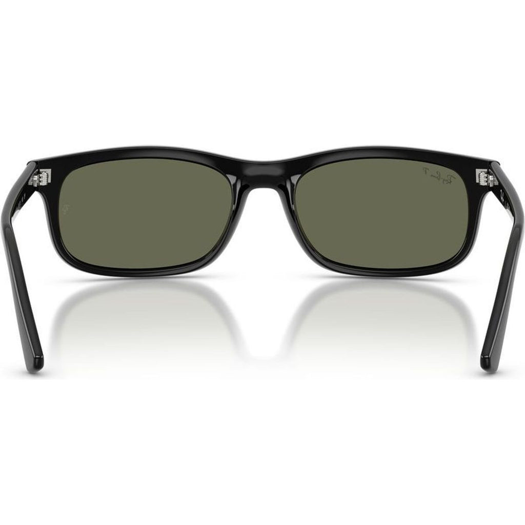 RB2224, Black/Green Polarised Glass Lenses 57 Eye Size