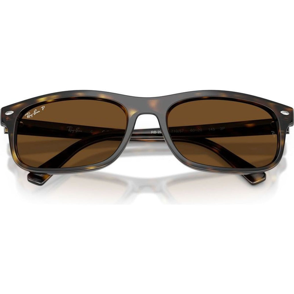 RB2224, Havana/Brown Polarised Glass Lenses 57 Eye Size