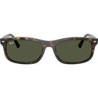 RB2224, Havana/Green Glass Lenses 57 Eye Size