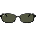 RB2232, Black/Green Glass Lenses 54 Eye Size