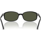 RB2232, Black/Green Glass Lenses 54 Eye Size