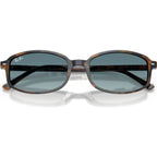 RB2232, Yellow and Blue Havana/Blue Grey Gradient Glass Lenses 54 Eye Size