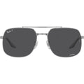 RB3699, Gunmetal/Dark Grey Glass Polarised Lenses