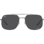 RB3699, Gunmetal/Dark Grey Glass Polarised Lenses