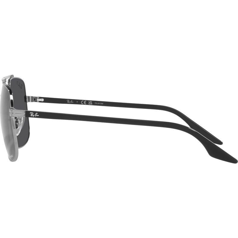 RB3699, Gunmetal/Dark Grey Glass Polarised Lenses