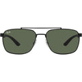 RB3701, Black/Dark Green Lenses