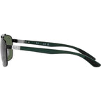RB3701, Black/Dark Green Lenses