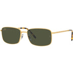 RB3717, Legend Gold/Green Glass Lenses 57 Eye Size