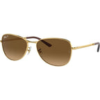 RB3733, Arista/Brown Gradient Polarised Glass Lenses 56 Eye Size