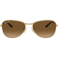 RB3733, Arista/Brown Gradient Polarised Glass Lenses 56 Eye Size