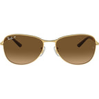RB3733, Arista/Brown Gradient Polarised Glass Lenses 56 Eye Size