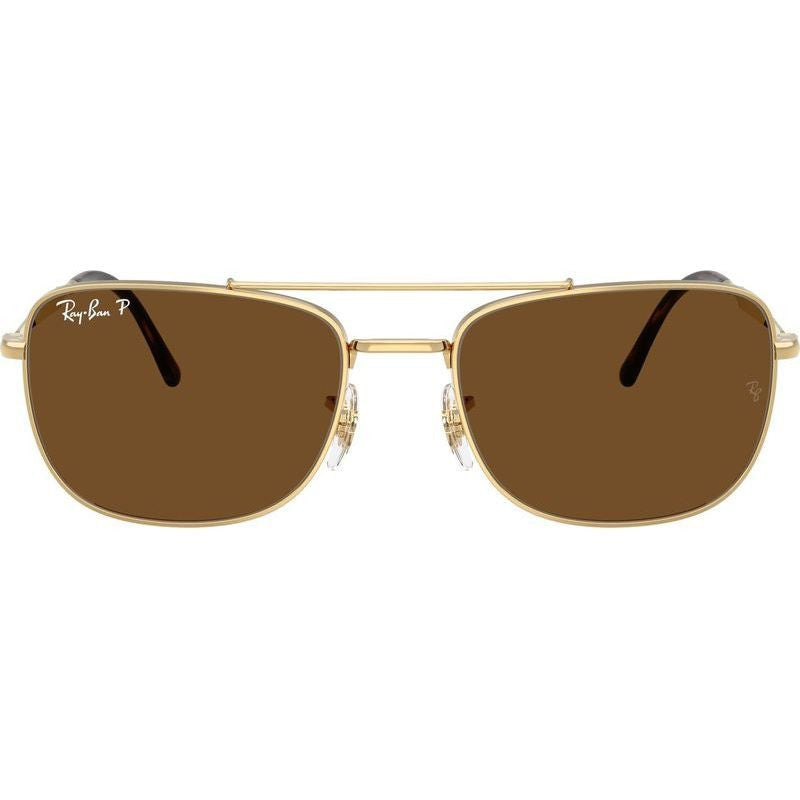 RB3755, Arista/Brown Polarised Glass Lenses 59 Eye Size