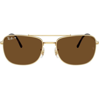 RB3755, Arista/Brown Polarised Glass Lenses 59 Eye Size