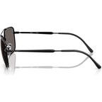 RB3755, Black/Dark Grey Glass Lenses 59 Eye Size