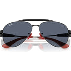 RB3762M, Black/Dark Grey Lenses