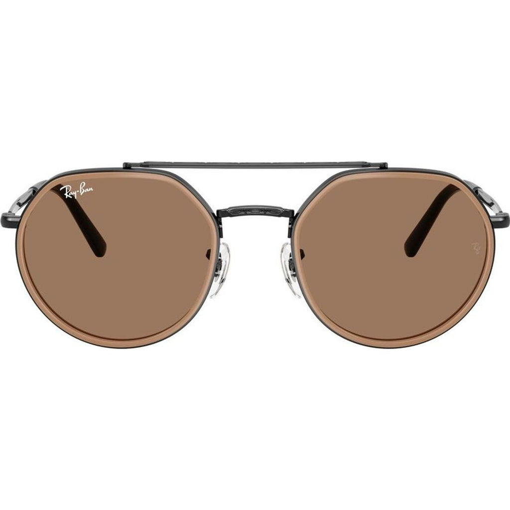 RB3765, Black/Brown Glass Lenses