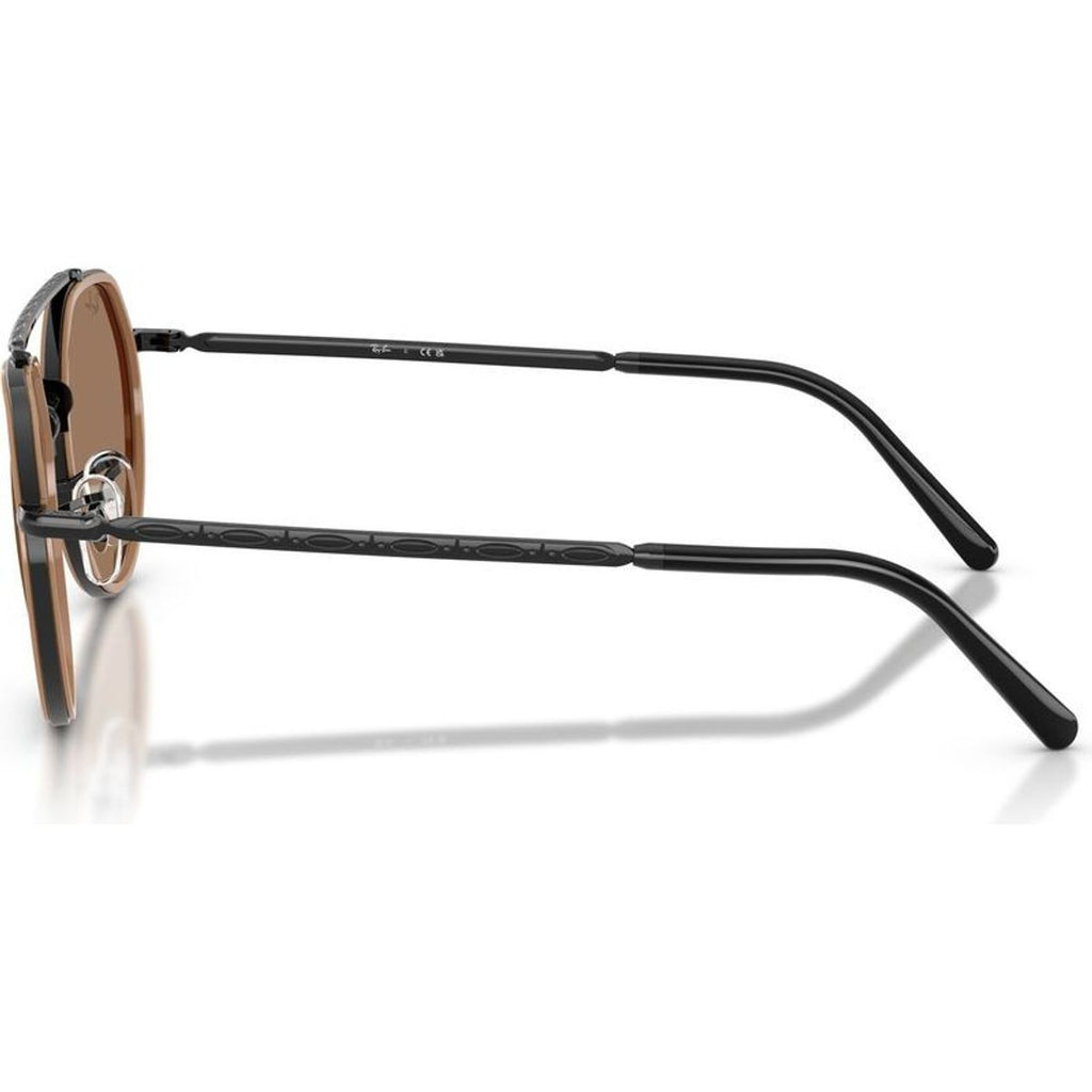 RB3765, Black/Brown Glass Lenses