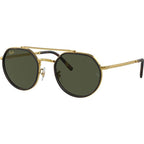 RB3765, Legend Gold/Green Glass Lenses