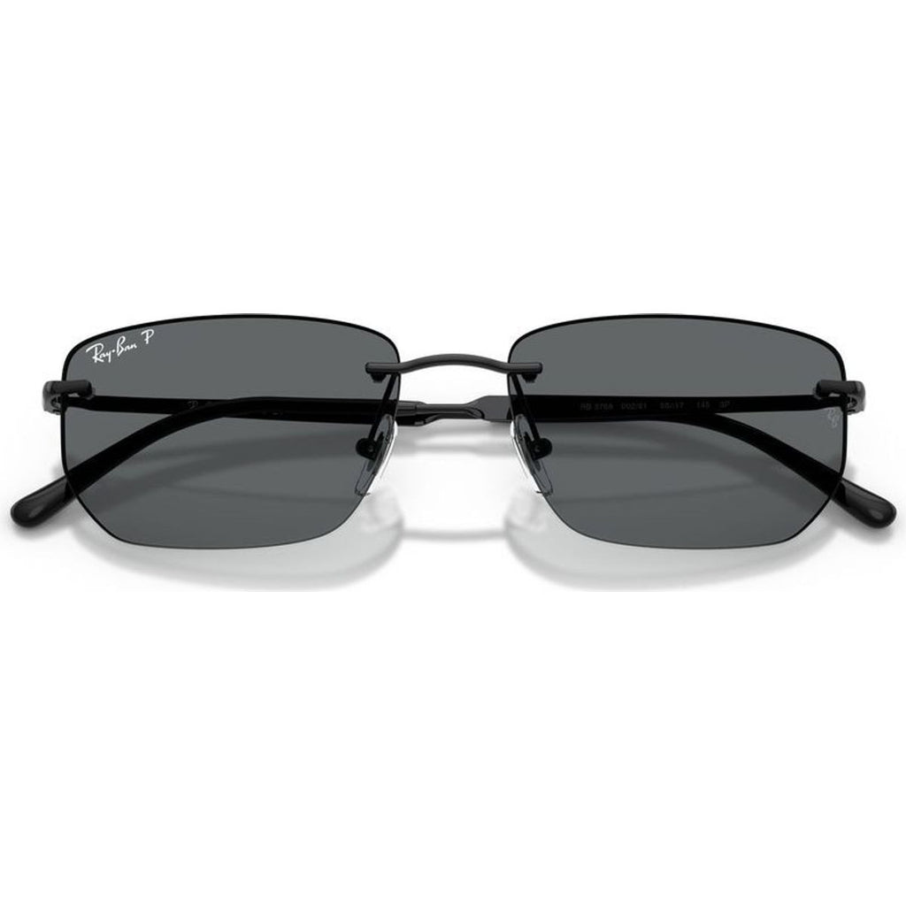 RB3768, Black/Dark Grey Polarised Lenses