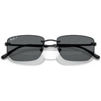 RB3768, Black/Dark Grey Polarised Lenses