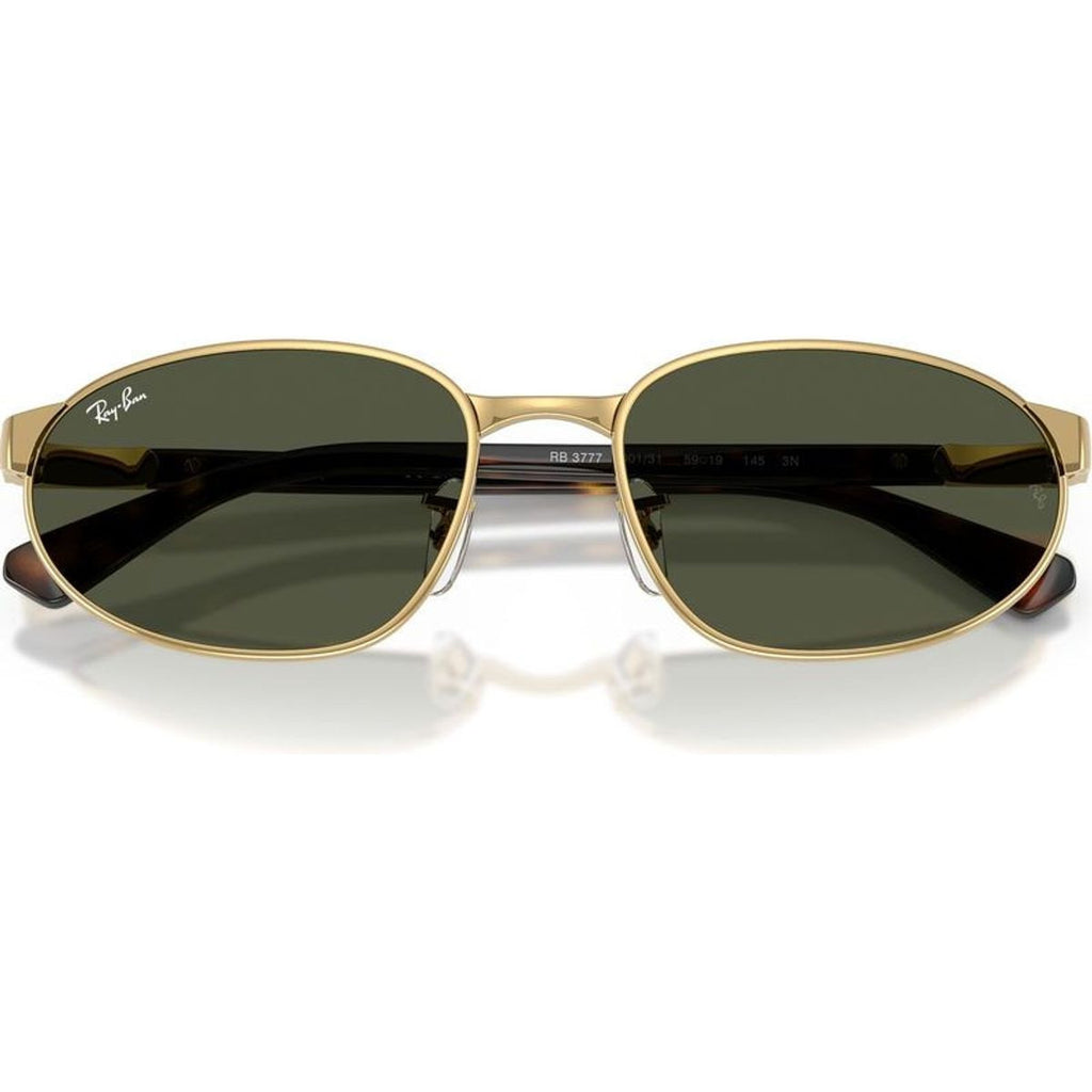 RB3777, Arista/Green Glass Lenses 59 Eye Size