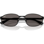 RB3777, Black/Dark Grey Glass Lenses 59 Eye Size