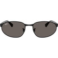 RB3777, Black/Dark Grey Glass Lenses 59 Eye Size