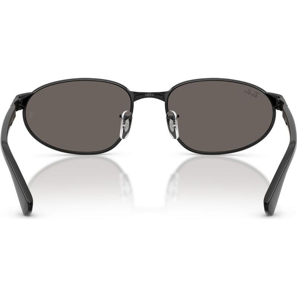 RB3777, Black/Dark Grey Glass Lenses 59 Eye Size