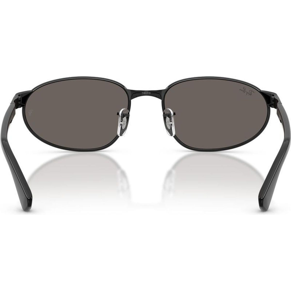 RB3777, Black/Dark Grey Glass Lenses 59 Eye Size