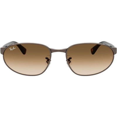 RB3777, Copper/Clear Brown Gradient Glass Lenses 56 Eye Size