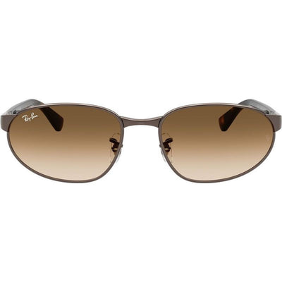RB3777, Copper/Clear Brown Gradient Glass Lenses 59 Eye Size