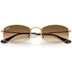 RB3832, Arista/Brown Clear Gradient Glass Lenses 55 Eye Size