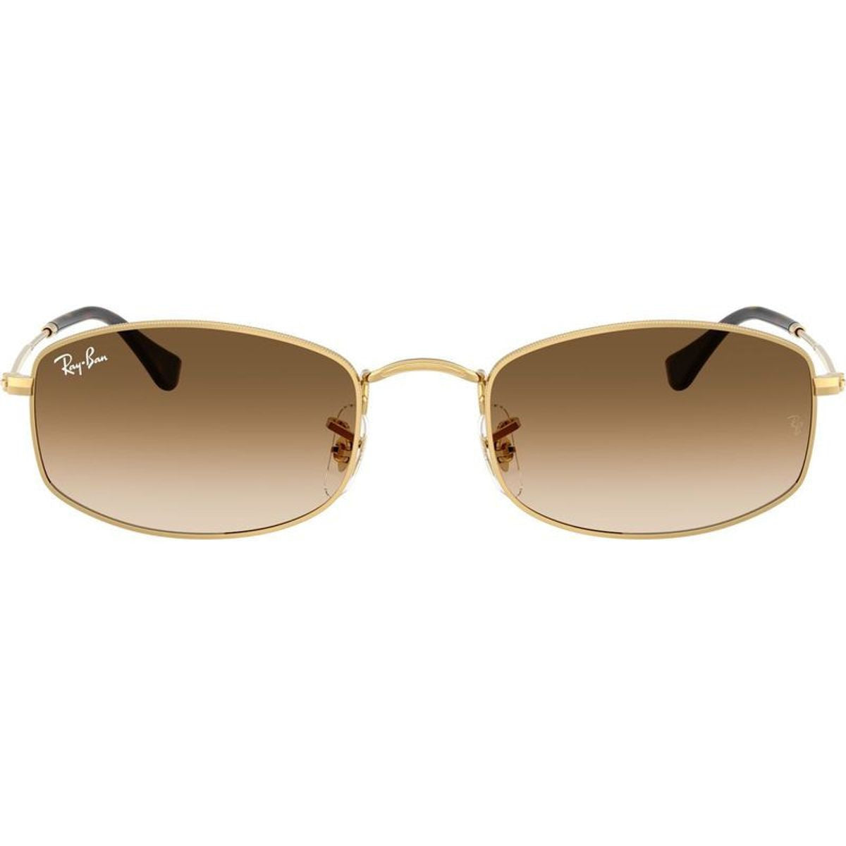 RB3832, Arista/Brown Clear Gradient Glass Lenses 55 Eye Size