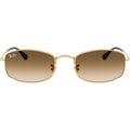 RB3832, Arista/Brown Clear Gradient Glass Lenses 52 Eye Size