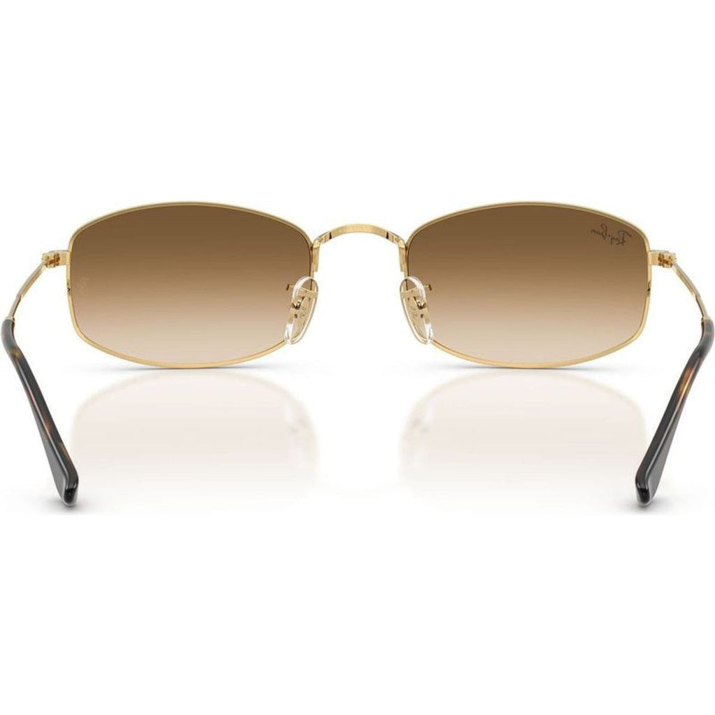 RB3832, Arista/Brown Clear Gradient Glass Lenses 52 Eye Size