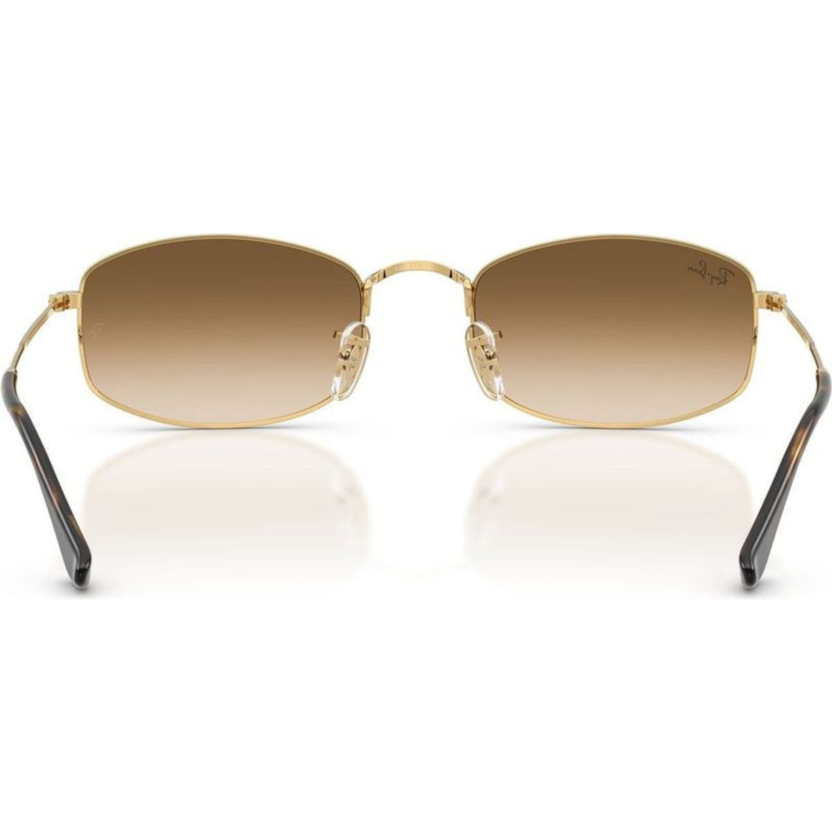 RB3832, Arista/Brown Clear Gradient Glass Lenses 52 Eye Size
