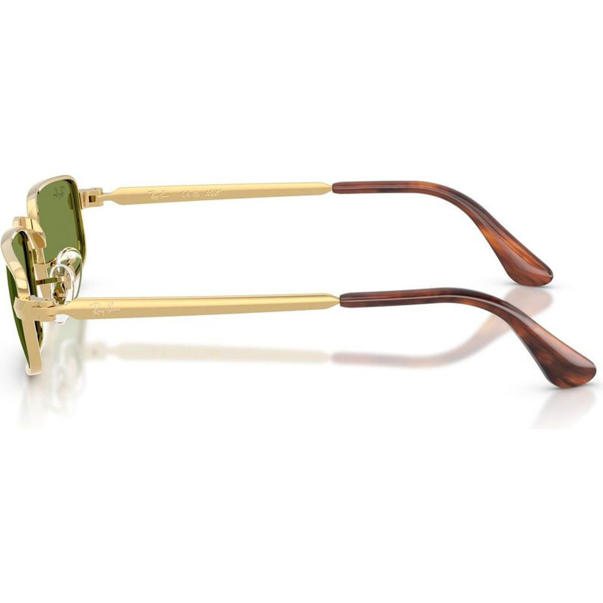 RB3927, Arista/Light Green Glass Lenses