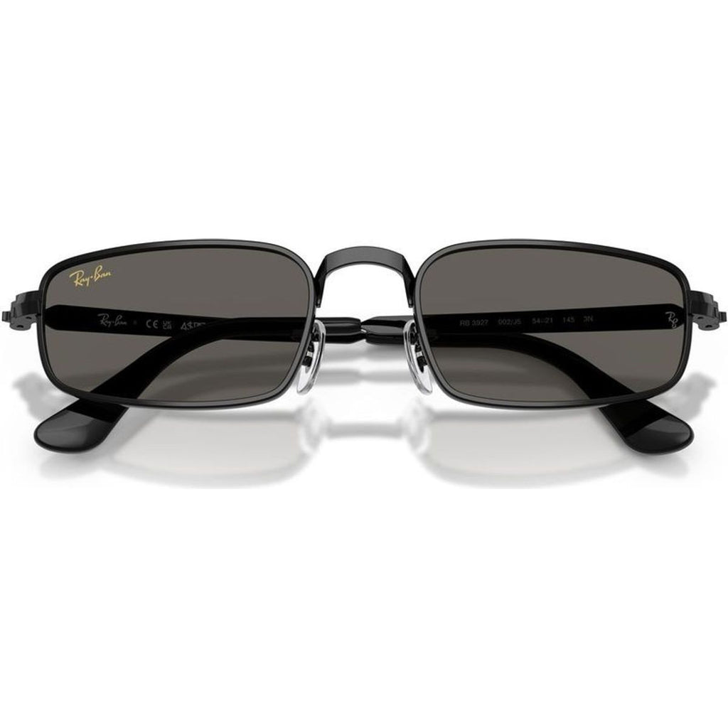 RB3927, Black/Dark Grey Glass Lenses
