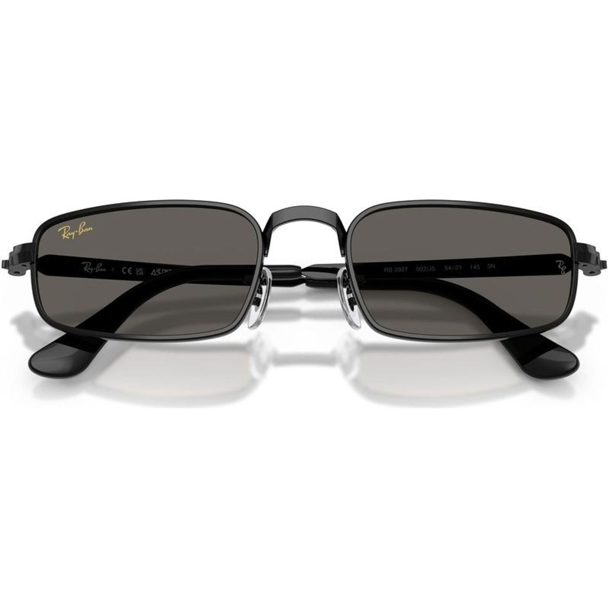 RB3927, Black/Dark Grey Glass Lenses