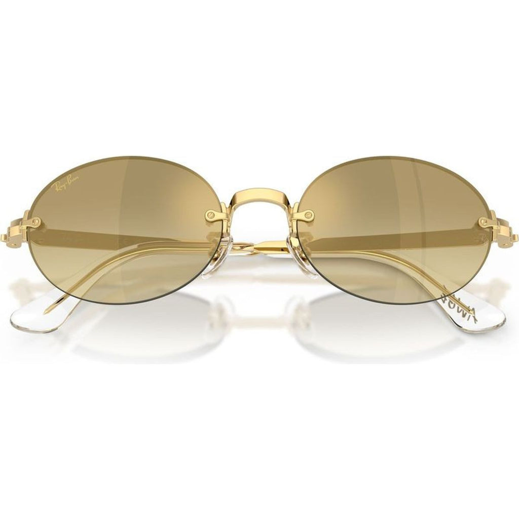 RB3929, Arista/Gold Gradient Mirror Lenses