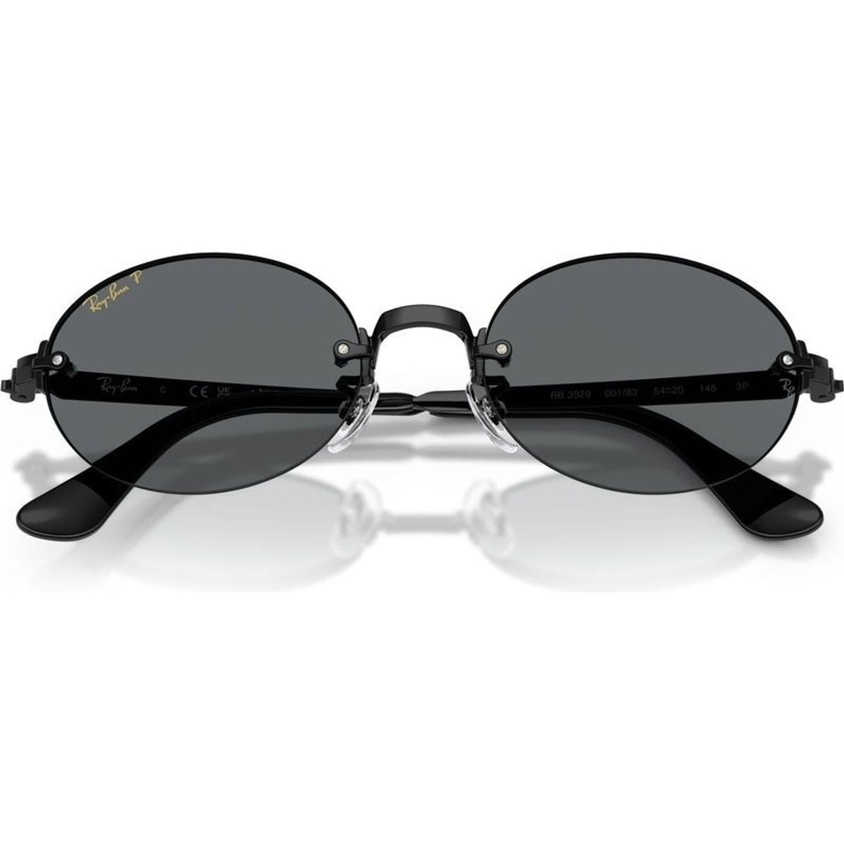 RB3929, Black/Dark Grey Polarised Lenses