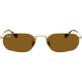 RB3947, Arista/Brown Glass Lenses 57 Eye Size